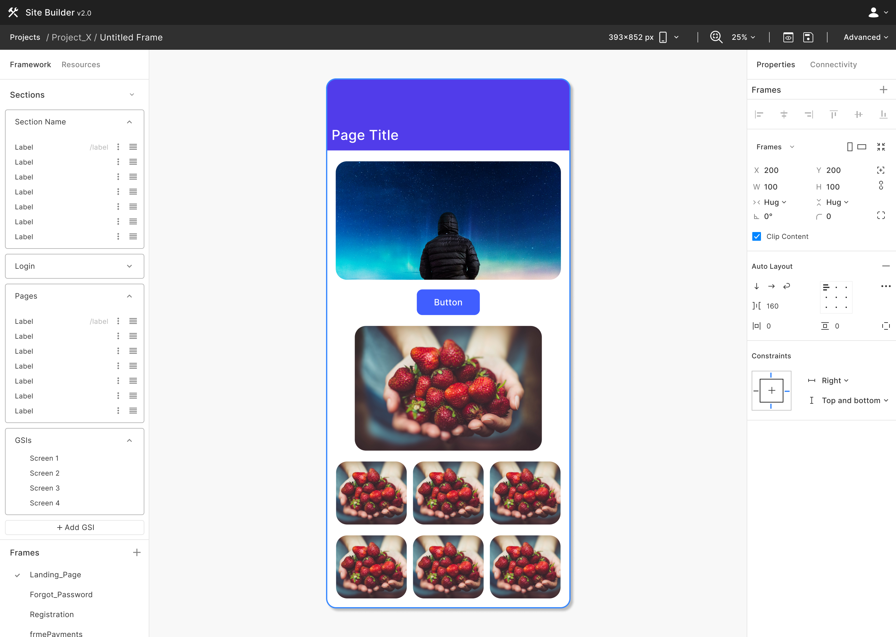 Visual Framework Editor 1
