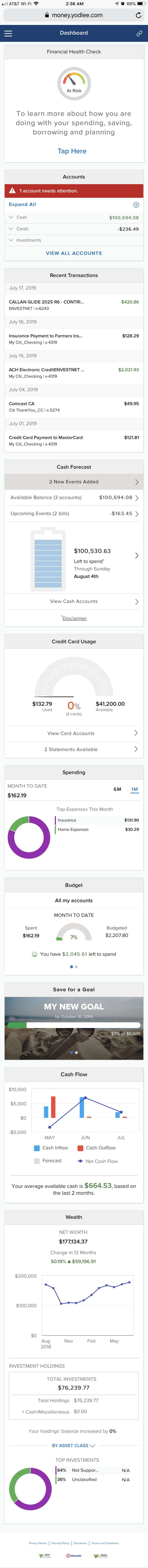 Before: The Original Long-Scroll Dashboard 1
