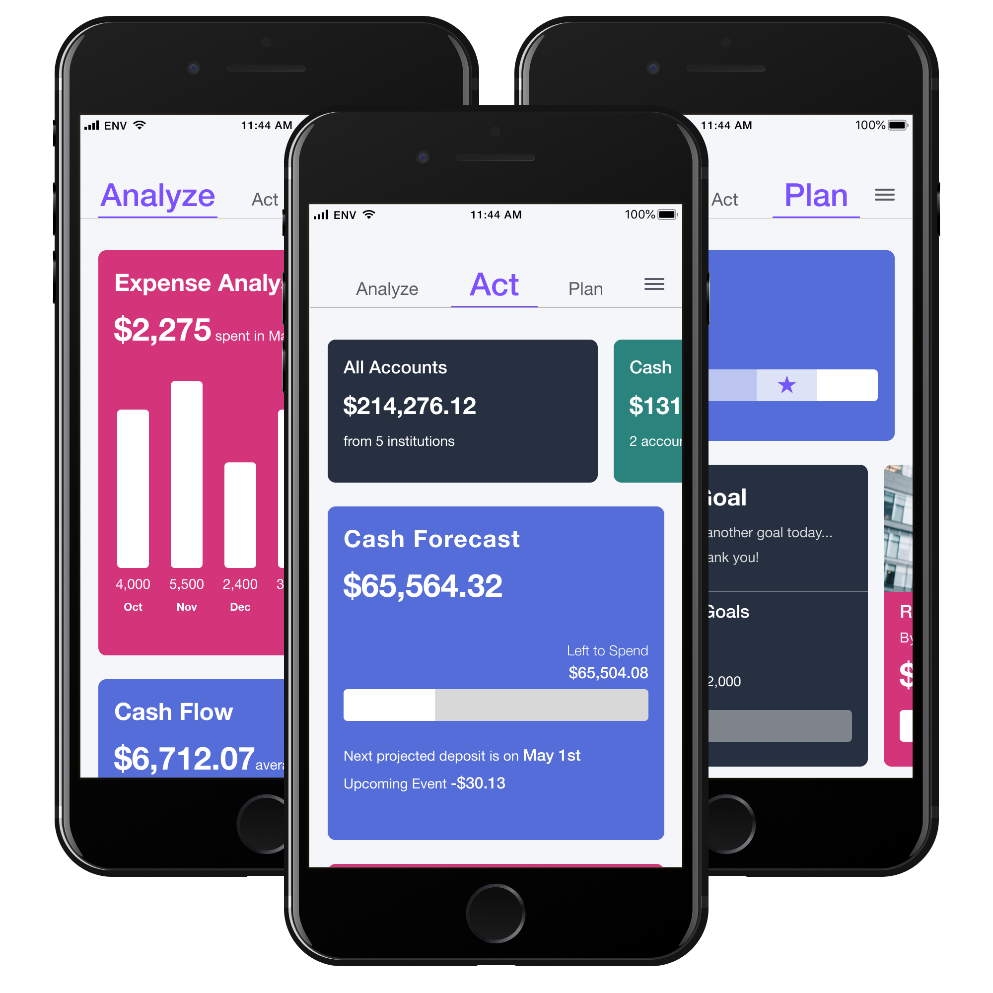 Final Design: Three-Tab Navigation 1